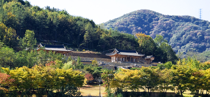 대구한의대학교 한옥촌 사진